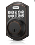 Teeho TE001 Keyless Entry Door Lock With Keypad - Smart Deadbolt Open. Price: $33.59.