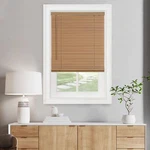 31X64 Cordless Woodtone Mini Blinds Light Filtering Durable Child Safe New. Price: $32.89.