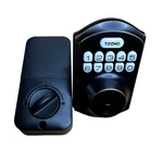 Teeho TE001 Keypad Keyless Door Lock Smart Deadbolt Oiled Bronze Missing Parts Open. Price: $23.51.
