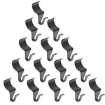 24 Pack No-hole Needed Vinyl Siding Hooks, Black Metal Clips Sta... New. Price: $16.93.