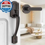 Calzibeno Front Door Handle Exterior Passage Lever Vintage New. Price: $83.09.