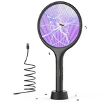 Yissvic Electric Fly Swatter Bug Zapper Racket Dual Modes Mosquito Black New. Price: $47.23.