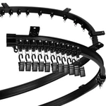Curved Ceiling Curtain Track 8 M/ 26 Ft Bendable Mount For Rail Bunk ... New. Price: $76.34.