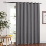 Nicetown Grey Blackout Patio Sliding Door Curtains 84 Inch Length, Grommet Ro... New. Price: $32.16.