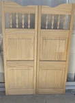 Ltl Carson City 30" X 42" Solid Wood Swing Door - Unfinished Pine Open. Price: $99.00.