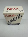 Kirsch 1063-B Easy-lok Pleater Hooks Standard Height New. Price: $6.64.