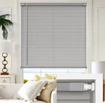 Lazblinds Cordless Tools-no Drill 1" Alum Horizontal Mini Blinds, Light Filt New. Price: $79.90.