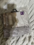 Lush Decor Avon Window Curtain Panel 54" X 84" Light Gray Ruffle Rod Pocket New. Price: $15.99.