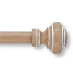 Mode Farmhouse Collection 1/8" Diameter Curtain Rod Set With Porch Doorknob New. Price: $104.90.