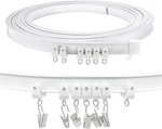 Ceiling Curtain Track Window Rod Rail System Flexible Curve Divider Privacy New. Price: $26.50.
