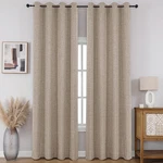 Cucraf 100% Blackout Window Curtains 84 Inches Long 2 Panels Set, Faux Linen ... New. Price: $31.99.