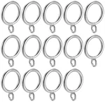 Jocon HD6038Q Pack Of 14 Drapery Curtain Rings With 1.5 Inches, Silver New. Price: $11.88.