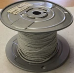 Kirsch #1600 Approximately 50 Yards (white 25) Weighted Tape (partial Roll) New. Price: $20.00.