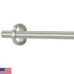 Joodxoe Modern Curtain Rods 1INCH Diameter Decorative Single Window New. Price: $78.12.