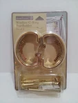 Hometrends Decorative Holdback Windsor Ring Scarfholder Treatment Pair New. Price: $19.99.