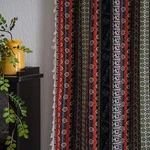 Vogol Boho Tassel Window Curtains, 1 Panel Geometric Striped Bohemian Style C... New. Price: $35.78.