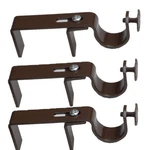 Nono Bracket - Drill Curtain Rod Attachment Over Blinds New. Price: $17.95.