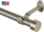 Elrene Home Fashions Serena Single Rod For Curtains And Drapery With Con New. Price: $41.37.