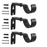 Adjustable Curtain Rod Brackets,ulifestar 3 Pack Heavy Duty Drapery Holde... New. Price: $15.61.