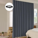 Luminbarrier Room Divider Curtain Sets Bendable Ceiling Track 95 Blackout Total New. Price: $134.86.