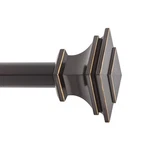 Curtain Rod Quick Easy Installation 72"-144" Adjustable Length No Tools... New. Price: $52.21.