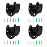 Stainless Steel Closet Rod Bracket 4PCS Heavy Duty Flange Holder 1" & 1-1... New. Price: $17.21.