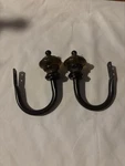 2 Graber Aspirations Curtain Holdbacks Dark Brown Drapery Window Home Decor New. Price: $7.64.