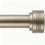 Sand Nickel Curtain Rods For Windows 18-88 Inch,adjustable Length Diam... New. Price: $26.25.