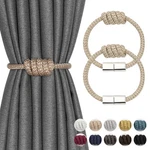 Niceec 2 Pack Mini Magnetic Curtain Modern Simple Style Drape New. Price: $13.37.