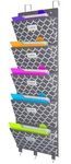 Homyfort Over The Door File Organizer, Hanging Grey Lantern Pattern New. Price: $22.96.