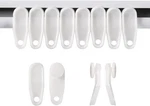 White Traverse Rod Slides Curtain Track Glider Hooks For 50PACK, Style 1 New. Price: $11.99.