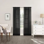 Elegant Super Long 1-PANEL Sheer Window Curtain Drape 120" Rod Pocket Solid New. Price: $6.00.