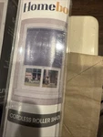 Homebox Room Darkening Cordless Roller Window Shades 40 72"H Black New. Price: $19.00.
