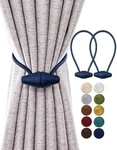 Tecvinci Brand 2 Pack Curtain Tiebacks, 16 Inch Drapery Holdbacks With Upgrade New. Price: $15.57.