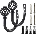 2 Pack Curtain Holdbacks Ulifestar Shaped Wall Mounted New. Price: $22.06.