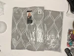 2 New Nicole Miller Grey Circuit Curtain Panels 54" X 96" Hidden Tab Rod Pocket. Price: $45.00.