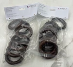 Kirsch Wood Curtain Rod RINGS1 3/8" Diameter Eye 7- Rings- Pks 5602EG841 New. Price: $34.95.