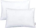 Ntbay 2 Pack Cotton Down Alternative 13X18 Pillows, Machine Washable - Soft And. Price: $28.33.