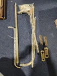 Lwiiom Double Curtain Rod For Windows 28 To 48 Inch, Adjustable Bronze Open. Price: $25.87.