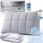 Cooling Adjustable For Side Sleepers, Silver Infused Bed Pillow, ... New. Price: $77.51.