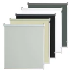 Allbright Cordless Blackout Roller Shades Wand Control Window Blinds Thermal New. Price: $94.76.