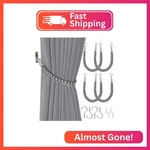 Niceec 4 Pack Natural Cotton Rope Curtain Tiebacks Elegant Boho Style Decorative New. Price: $17.90.