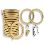 Blasthome Luxury Curtain Rings Premium Metal With Quiet, Smooth, New. Price: $55.30.