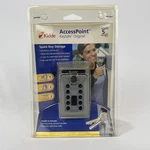 New Kidde Access Point Spare 5 Key Storage Push Button Combination Lock Titanium. Price: $25.99.