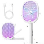 Yissvic Electric Fly Swatter Foldable Bug Zapper Racket 2-IN-1 Mosquito Killer New. Price: $28.48.