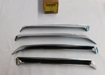 Nos Ford 1969 1970 Galaxie Accessory Window Vent Shades Stainless 4 Door Sedan New. Price: $119.00.
