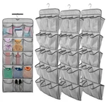 3PCS 30 Large Pockets Dual Sided Hanging Shoe Organizer Double-side Closet St... New. Price: $52.97.