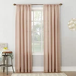 Amalfi Linen Blend Textured Semi-sheer Rod 54"W 84"L (pack Of 1) Blush Pink New. Price: $26.56.