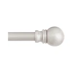 Kenney KN55970 Davenport Decorative Curtain Rod, Satin Nickel, 1/2 X 28 To 48 New. Price: $26.84.