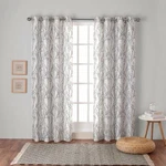 Exclusive Home Curtains Branches Linen Blend Window Panel Pair 54 96" New. Price: $46.92.